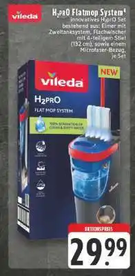Edeka Vileda H2PRO Flattop System Angebot