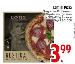 Edeka Lentini Pizza Angebot