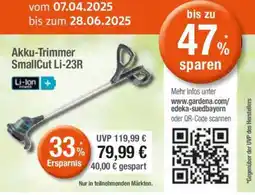 Edeka Akku-Trimmer SmallCut Li-23R Angebot