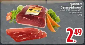 Edeka Spanischer Serrano-Schinken Angebot