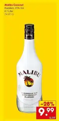 Netto Marken-Discount Malibu Coconut Angebot