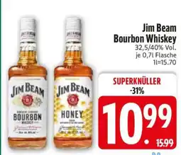Edeka Jim Beam Bourbon-Whiskey Angebot