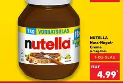 Kaufland Nutella Nuss-Nugat-Creme Angebot