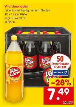 Netto Marken-Discount Vita Limonaden Angebot