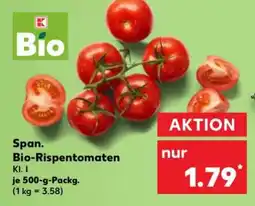 Kaufland Span. Bio- Rispentomaten Angebot