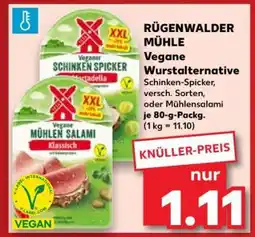 Kaufland RÜGENWALDER MÜHLE Vegane Wurstalternative Angebot