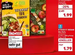 Kaufland K-TAKE IT VEGGIE Bio-Tofu geräuchert Angebot