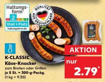 Kaufland K-CLASSIC Käse-Knacker Angebot