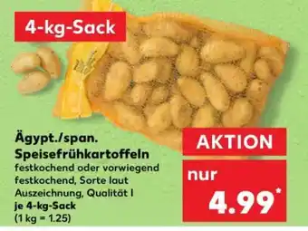Kaufland Ägypt./span. Speisefrühkartoffeln Angebot