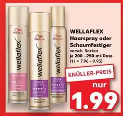 Kaufland WELLAFLEX Haarspray oder Schaumfestiger Angebot