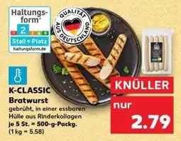 Kaufland K-CLASSIC Bratwurst Angebot