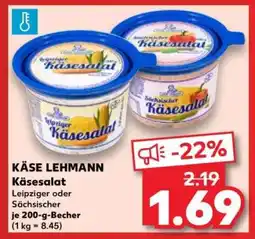 Kaufland Käse Lehmann Käsesalat Angebot