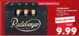 Kaufland RADEBERGER Pilsner oder Alkoholfrei Angebot
