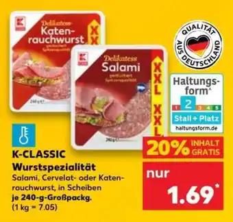 Kaufland K-CLASSIC Wurstspezialität Angebot