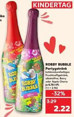 Kaufland ROBBY BUBBLE Partygetränk Angebot