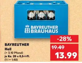 Kaufland Bayreuther Hell Angebot