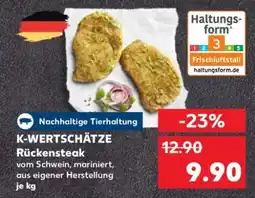Kaufland K-WERTSCHÄTZE Rückensteak Angebot