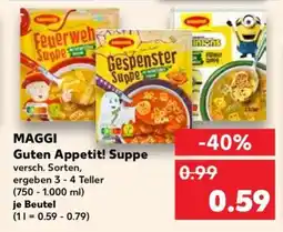 Kaufland Maggi Guten Appetit Suppe Angebot