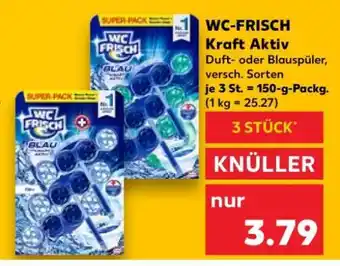 Kaufland WC FRISCH Kraft aktiv Angebot