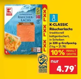 Kaufland K-CLASSIC Räucherlachs Angebot