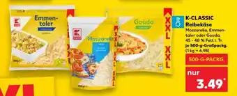 Kaufland K-CLASSIC Reibekäse Angebot