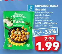 Kaufland Giovanni Rana Gnocchi Angebot