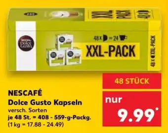 Kaufland Nescafé Dolce Gusto Kapseln Angebot