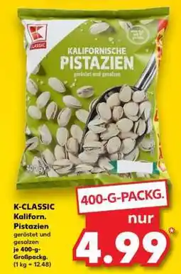 Kaufland K-CLASSIC Kaliforn. Pistazien Angebot