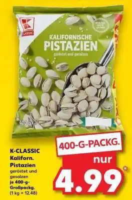 Kaufland K-CLASSIC Kaliforn. Pistazien Angebot
