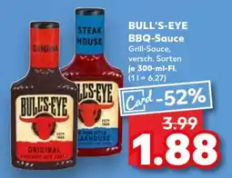 Kaufland BULL'S EYE BBQ-Sauce Angebot