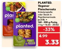 Kaufland PLANTED. Veganer Fleischersatz Angebot