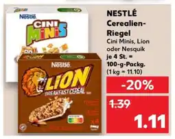 Kaufland NESTLÉ Cerealien-Riegel Angebot