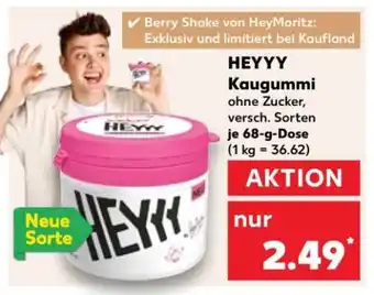 Kaufland HEYYY Kaugummi Angebot