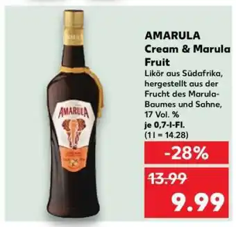 Kaufland AMARULA Cream & Marula Fruit Angebot