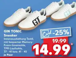Kaufland GIN TONIC Sneaker Angebot