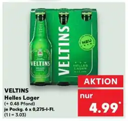 Kaufland Veltins Helles Lager Angebot