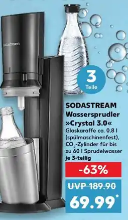 Kaufland SODASTREAM Wassersprudler Crystal 3.0 Angebot