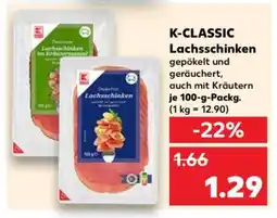 Kaufland K-CLASSIC Lachsschinken Angebot