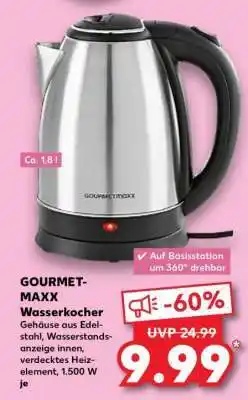 Kaufland GOURMET-MAXX Wasserkocher Angebot