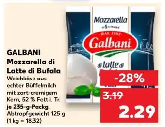 Kaufland GALBANI Mozzarella di Latte di Bufala Angebot
