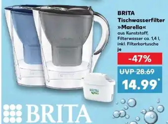 Kaufland BRITA Tischwasserfilter Marella Angebot