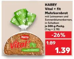 Kaufland HARRY Vital + fit Mehrkornbrot Angebot
