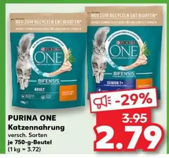 Kaufland PURINA ONE Katzennahrung Angebot