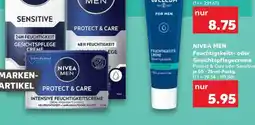 Kaufland NIVEA MEN Feuchtigkeits- oder Gesichtspflegecreme Angebot