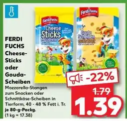 Kaufland FERDI FUCHS Cheese-Sticks oder Gouda- Scheiben Angebot