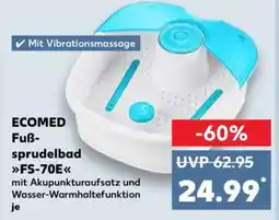 Kaufland ECOMED Fußsprudelbad FS-70E Angebot