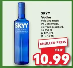 Kaufland Skyy Vodka Angebot