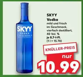 Kaufland Skyy Vodka Angebot