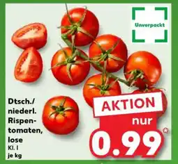 Kaufland Dtsch./niederl. Rispentomaten, lose Angebot