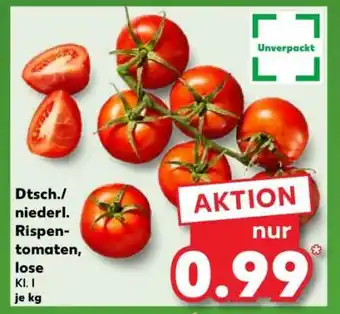Kaufland Dtsch./niederl. Rispentomaten, lose Angebot